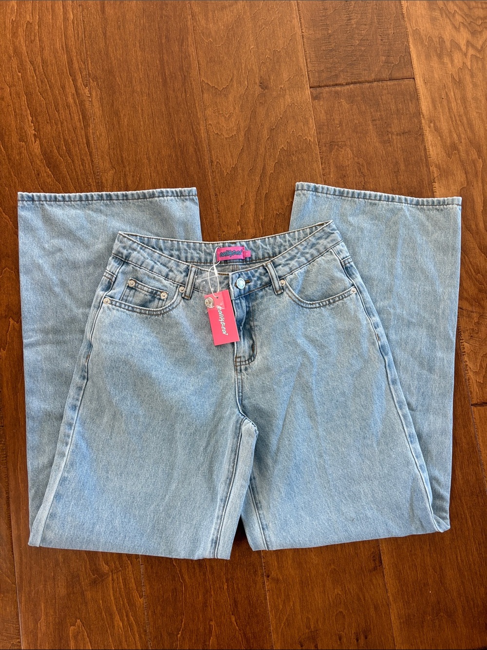 Edikted Light Wash Jeans - Small NWT